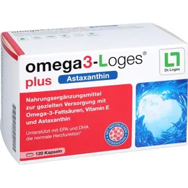 Dr. Loges Omega 3-Loges plus Astaxanthin Kapseln 120 St.