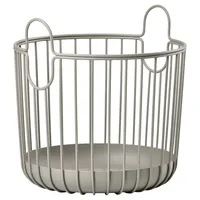 ZONE Denmark Inu Aufbewahrungskorb Ø 20 x H 20 cm taupe