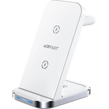 Acefast 3in1 (15 W), Wireless Charger, Weiss