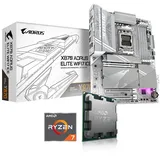 Aufrüst-Kit Bundle Ryzen 7 7800X3D Prozessor, 32 GB DDR5, GIGABYTE X870 AORUS Elite WIFI7 Ice Mainboard, be Quiet! Dark Rock 5 (zusammengebaut inkl. Bios Update + Funktionskontrolle)