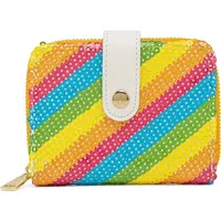 Loungefly Disney by Loungefly Geldbeutel Sequin Rainbow Minnie LF-WDWA1668