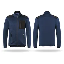Kübler Strickjacke dunkelblau/schwarz Form 1443 Größe XXL