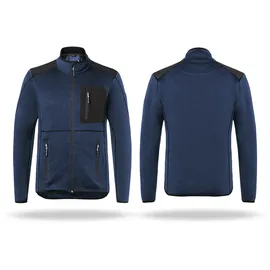 Kübler Strickjacke dunkelblau/schwarz Form 1443 Größe XXL