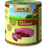 MAC's Rind & Hühnerherzen 6 x 800 g