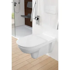 Villeroy & Boch ViCare WC-Sitz Weiß Alpin