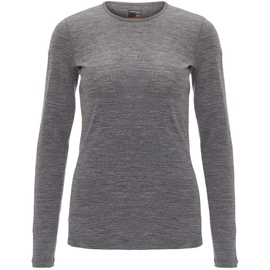 Icebreaker 200 Oasis Long Sleeve Crewe Damen - Gritstone Heather