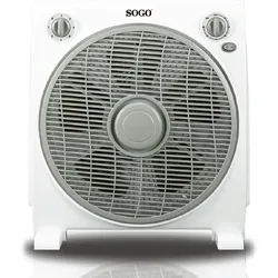 SOGO Box-Fan Drehventilator 30 cm