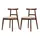 Konsimo Holzstuhl LILIO creme 2er Set