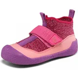 Affenzahn Knit Toddly Eule Klettschuh Lila