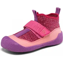 Affenzahn Knit Toddly Eule Klettschuh Lila