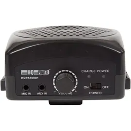 HQ Power Hq-power Tragbarer Sprachverstärker mit Headset und Tragband, 5 W, Schwarz