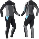 Osprey Origin Neoprenanzug Damen 5mm Lang Winter Wetsuit und Surfanzug, Blau, Klein Lang (ST)