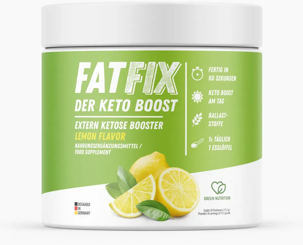 FATFIX Keto Boost – Exogene Ketone Pulver (345 g)