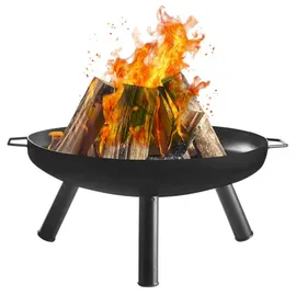 Kaminer Feuerschale Ø 23 cm Schwarz
