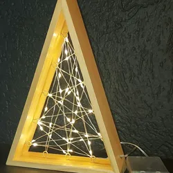 FHS Holztanne 40 LED 6/18 Stunden Timer