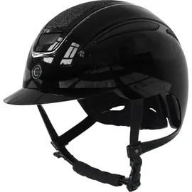 Covalliero Reithelm Elite M (56-58 cm) lackschwarz