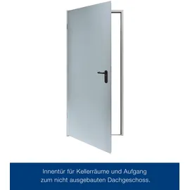 Hörmann ZK-Element links 87,5 x 187,5 cm verzinkt