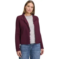 Cartoon Strick-Cardigan mit Fransen in Dark aubergine), | Gr.: 40