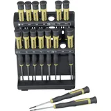 PROXXON MICRO-DRIVER Schraubendreher-Satz, 15 Stück im Halter