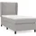 vidaXL Boxspringbett 100 x 200 cm Hellgrau