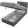 Sofnet Boxspringbett Star Mini mit Bettkasten, Bonell-Matratze und Topper - Einzelbett mit Matratzentopper, Polsterbett, Bett, Schlafzimmer, Betten, Boxspringbetten
