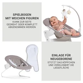 hauck Beta Plus Natural 5-tlg. Newborn Set - Hochstuhl