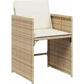vidaXL Garten Essgruppe 5-tlg. Beige