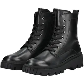 Gabor Schnürstiefel für Damen, schwarz, Größe 38 1⁄2 EU | Gr.: 38,5