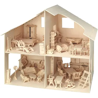 Peter Bausch GmbH & Co. KG Puppenhaus mit Möbeln