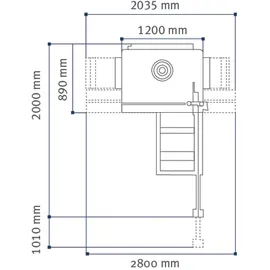 Holzkraft Tischfräse twf 55es