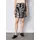 street one studio Volantrock Damen Floral Schwarz 40