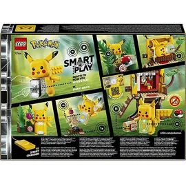 LEGO Pokémon SMART PlayTM: Trainingshaus mit Pikachu Bausatz, Mehrfarbig