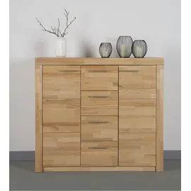 vogl möbelfabrik »Toronto« in 2 Breiten, teilmassiv, Höhe 115 cm, Made in Germany