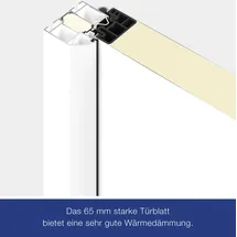 Hörmann THP 610S rechts 110 x 210 cm anthrazitgrau