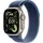 GPS + Cellular 49 mm Titangehäuse Natur Trail Loop Blau/Hellblau S/M