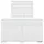 vidaXL Boxspringbett 120 x 200 cm Weiß