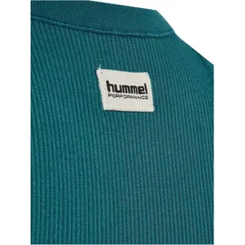 hummel Pulse Seamless Rib W ärmelloses T-shirt Grün M
