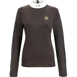 Turniershirt Damen EQUESTRIAN QUEEN Charlotte 23AW braun L