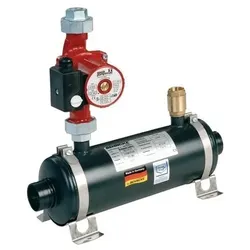 KOMPAKT Junior 40 kW mit Temperaturregelung 0-60 °C WTI 100-40