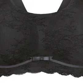 Anita (Since 1886) Bralette - Essentials Lace, Bustier, bügellos, mit Schale, florale Spitze Anthrazit M