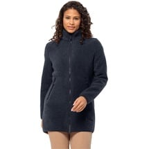 Jack Wolfskin HIGH CURL Coat W Fleece-Jacke, Night Blue, XS