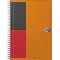 Oxford Notebook International B5, liniert, 160 Seiten, stabiler Kartondeckel