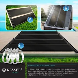 Kesser Solarkollektor für Pools 500 x 140 cm