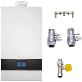 Buderus Gas-Brennwerttherme Logamax plus GB172i.2-15 W H, weiß