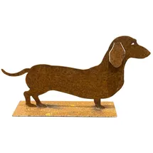 ZGM Rost Deko Dackeldame Sissy