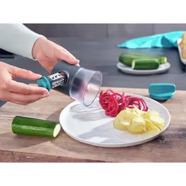 Leifheit Hand-Spiralschneider türkis
