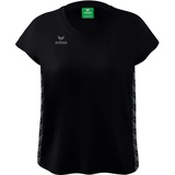 Erima Essential Team T-Shirt, schwarz, 40