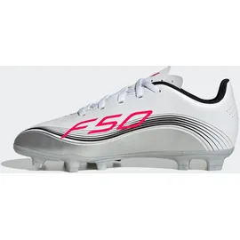 adidas F50 Messi Club FG/MG Kinder ftwr white/lucid red/silver met. 38 2/3