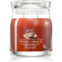 Yankee Candle Pumpkin Cinnamon Swirl Duftkerze 368 g bronze