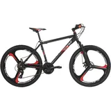WYLD Mountainbike Hardtail 26'' Sharp 21 Gänge Schwarz